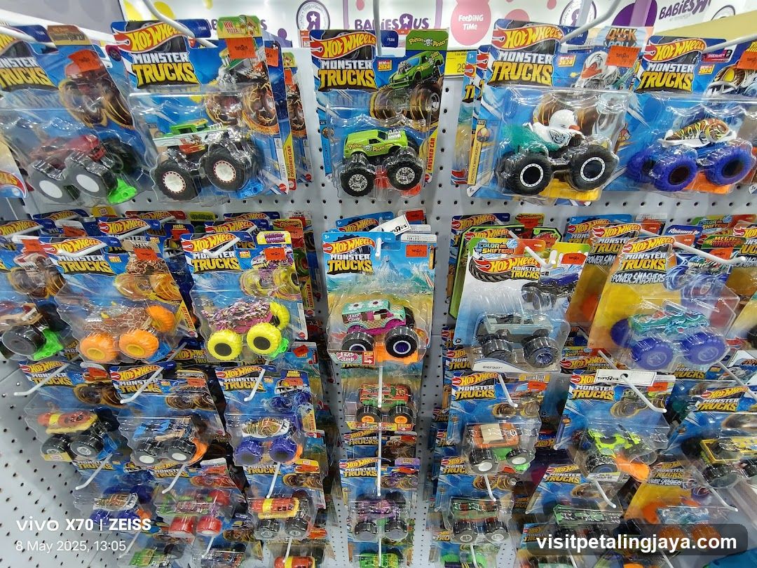 Hot Wheels Monster Trucks Display