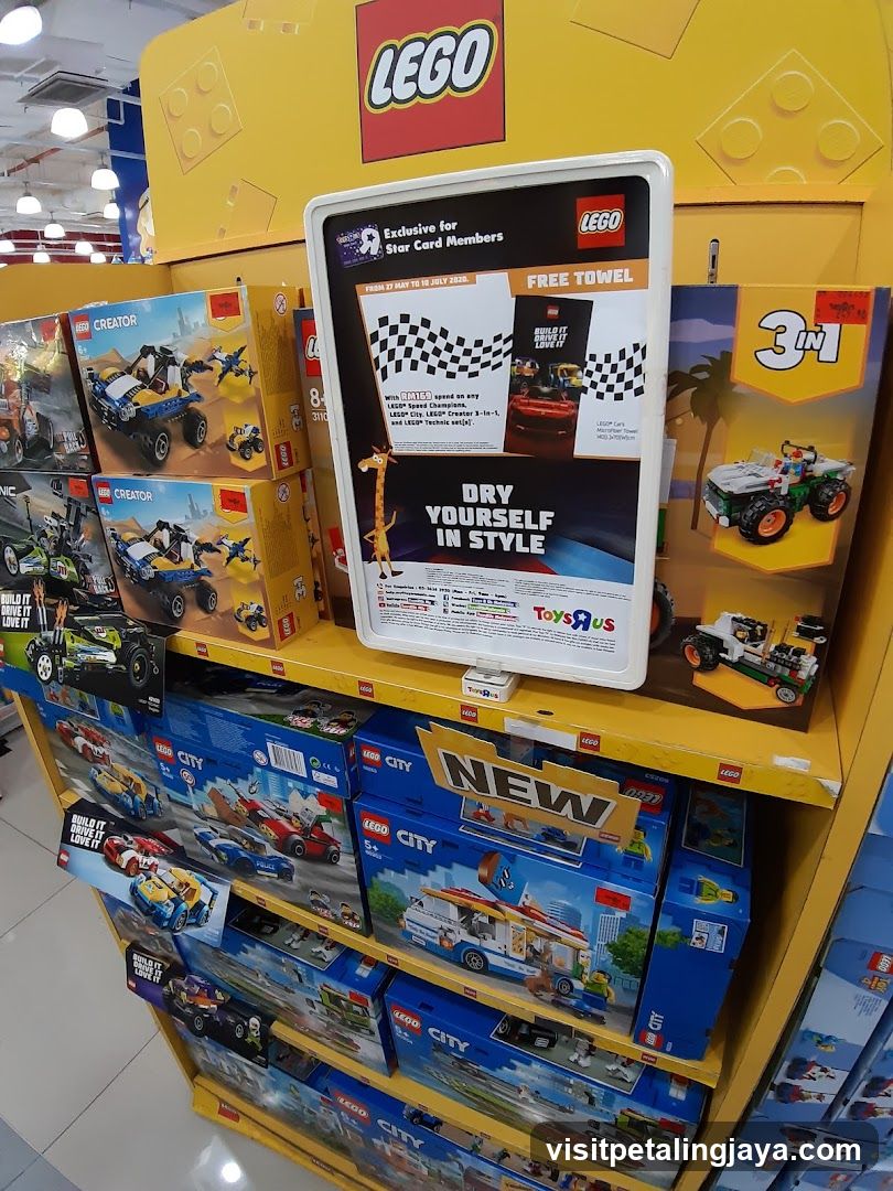 LEGO Display at Toys R Us