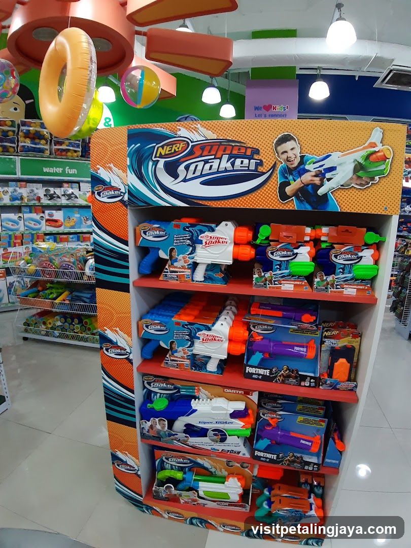 Nerf Super Soaker Display