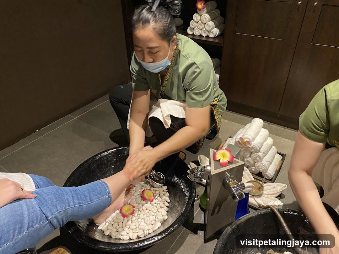Spa Foot Bath Service
