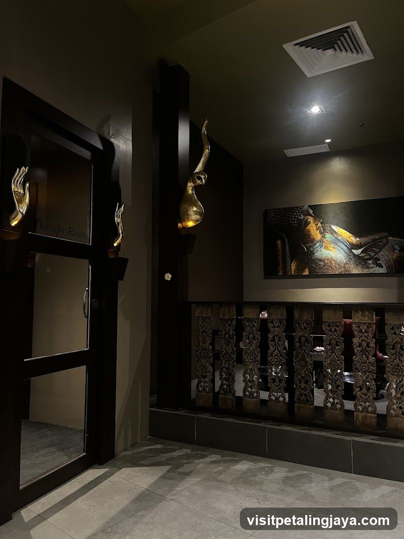 Interior of a spa or wellness center