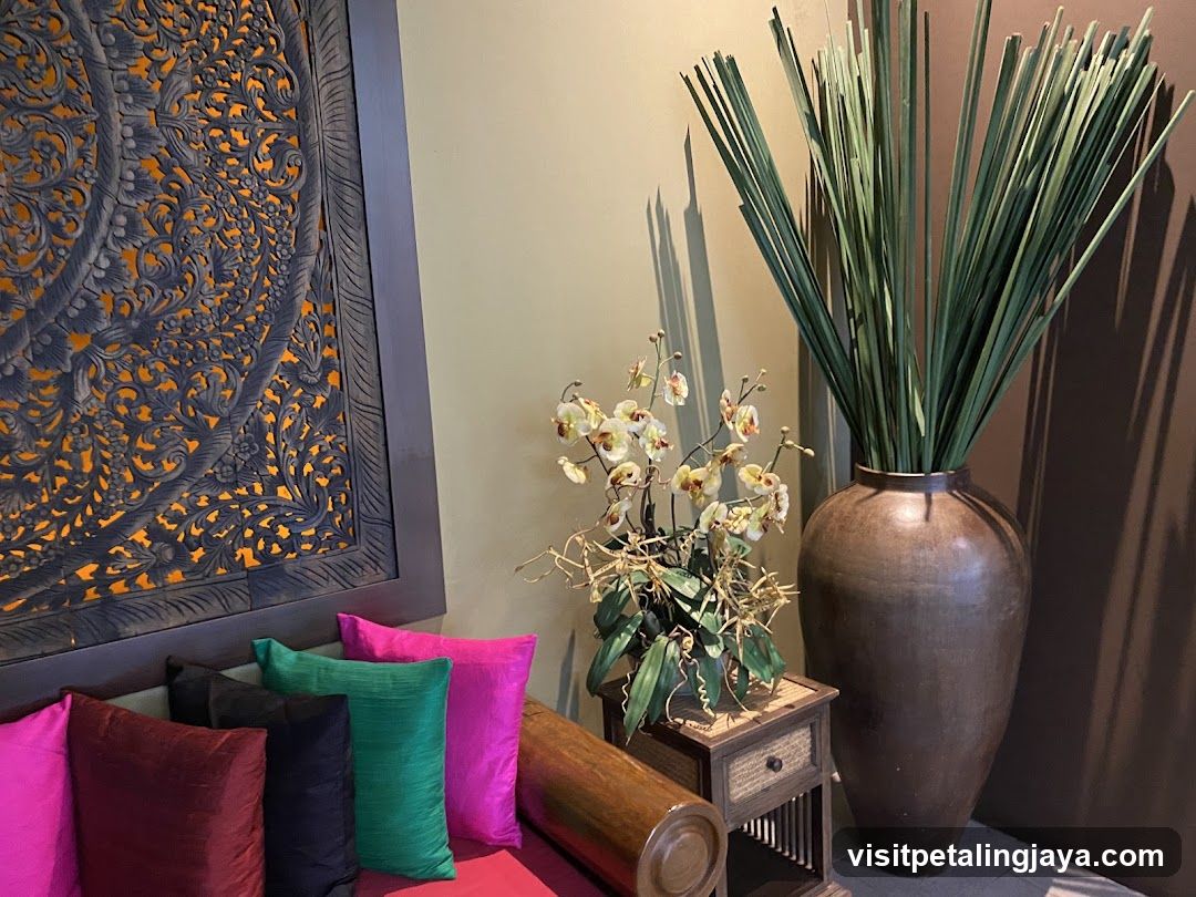 Interior Decor with Artwork and Plants
