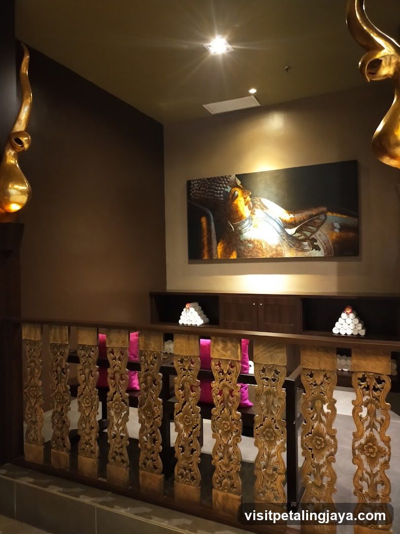 Interior with Buddha Artwork
