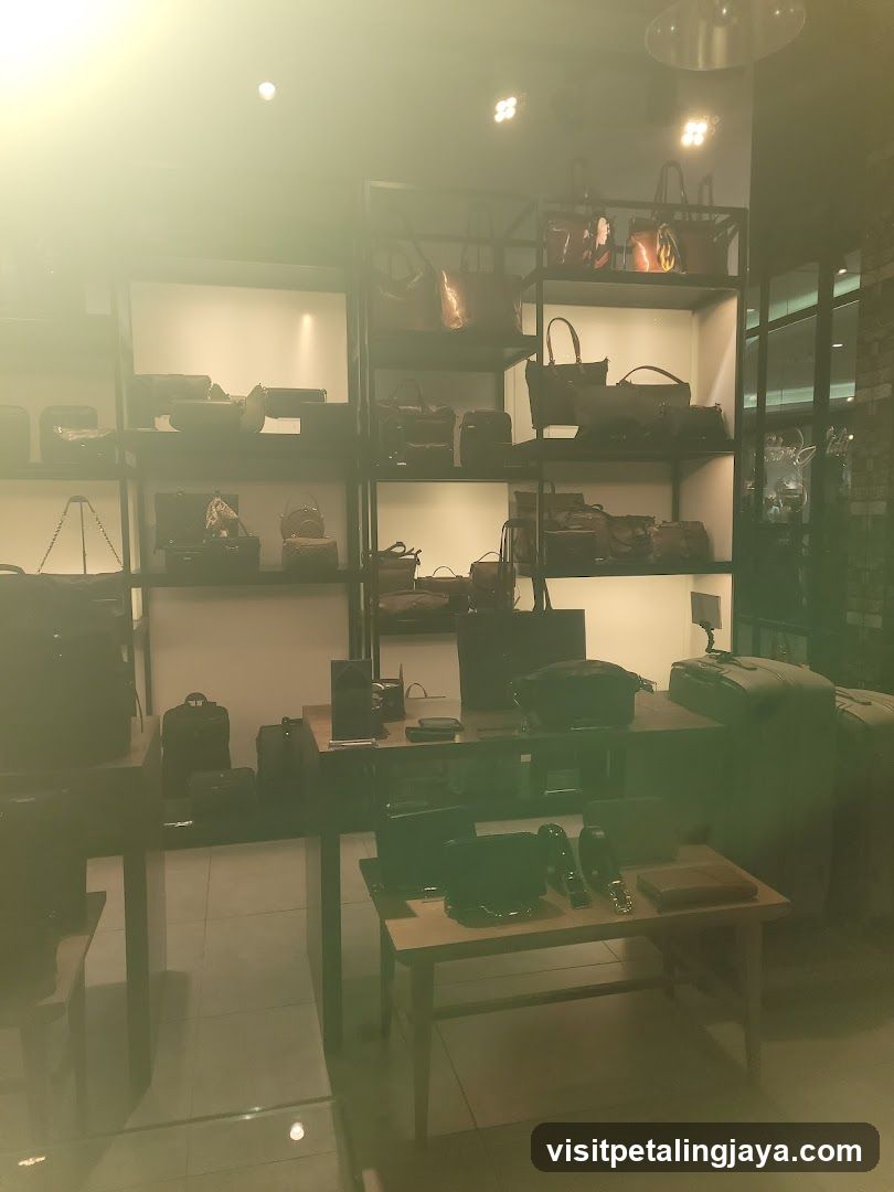 Bag Store Interior