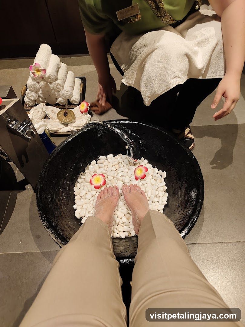 Spa Foot Bath Experience