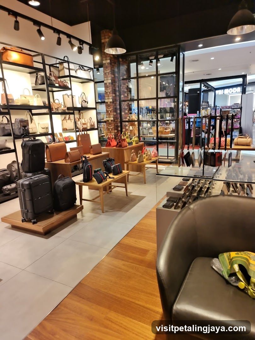 Luggage and Handbag Store Interior