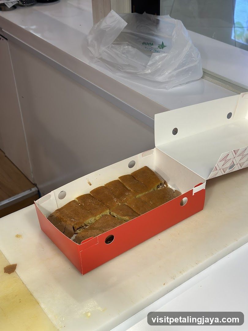 Cake Box on Counter
