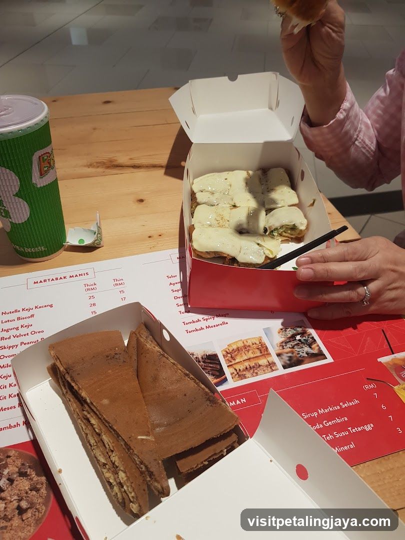 Food items on a table