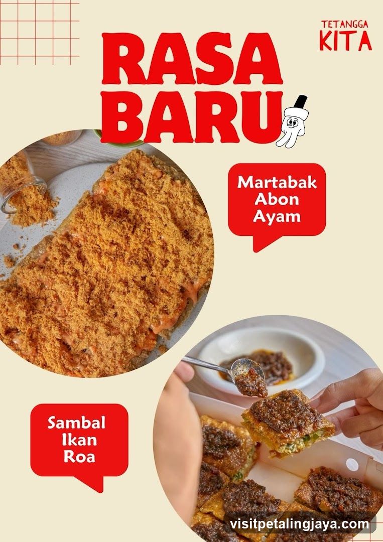 Rasa Baru - Martabak Abon Ayam & Sambal Ikan Roa