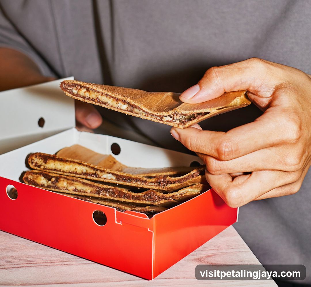 Chocolate Crepe Box