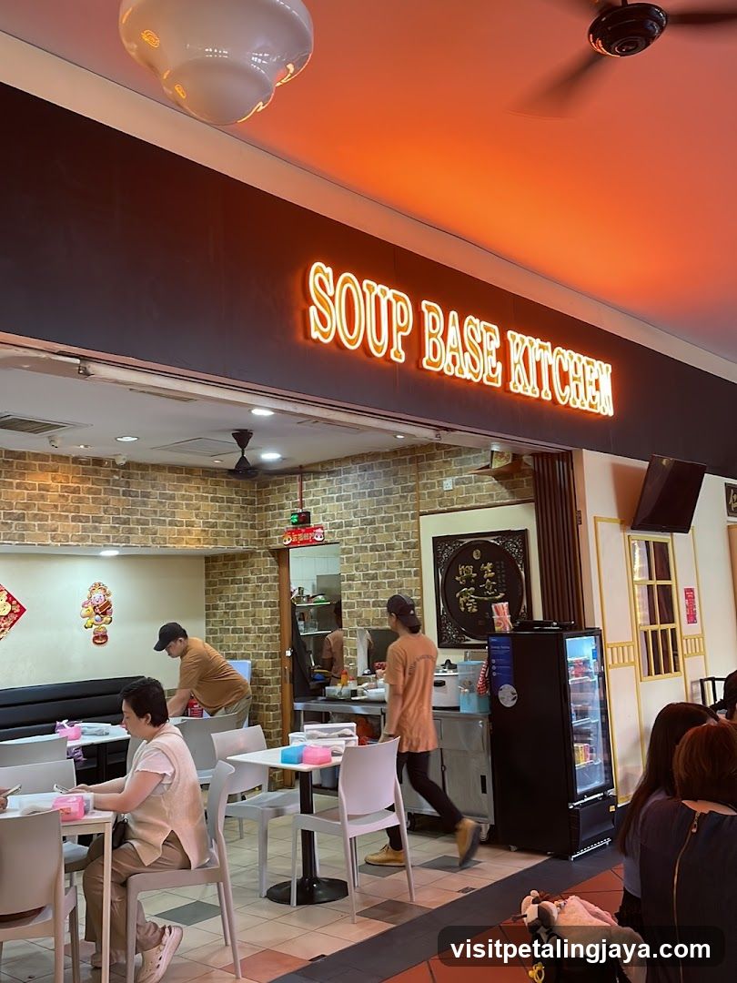 Soup Base Kitchen Interior View
