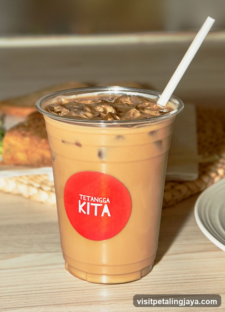 Iced Coffee with Tetangga Kita Sticker