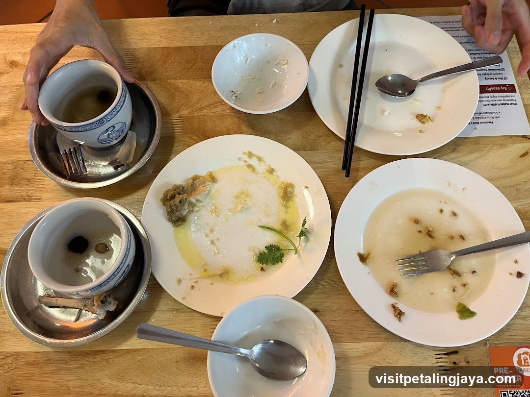 Used Tableware After Meal