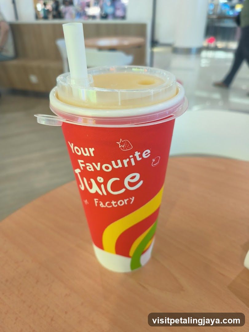 Juice Cup on Table