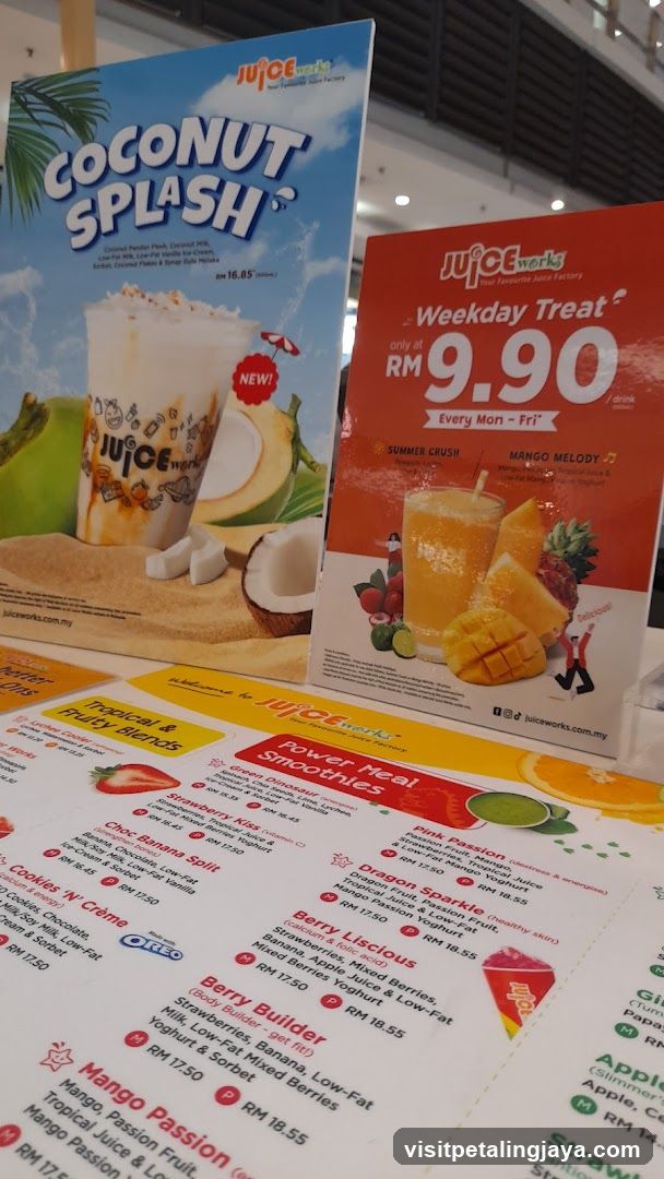 Juice Works Promotional Display