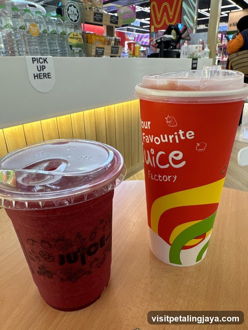 Juice Shop Interior