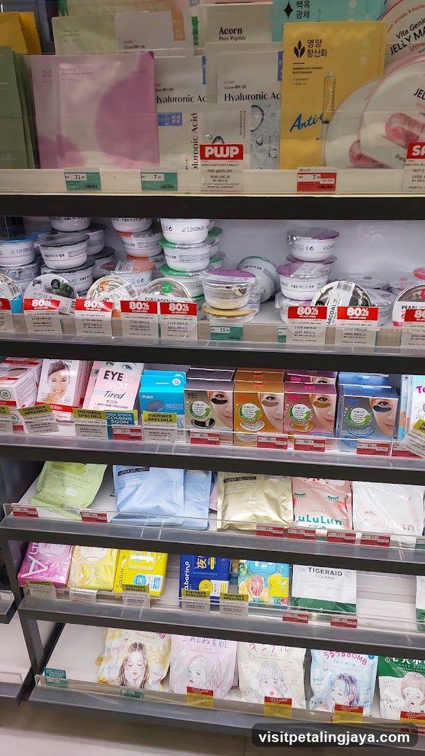 Beauty Product Shelf Display