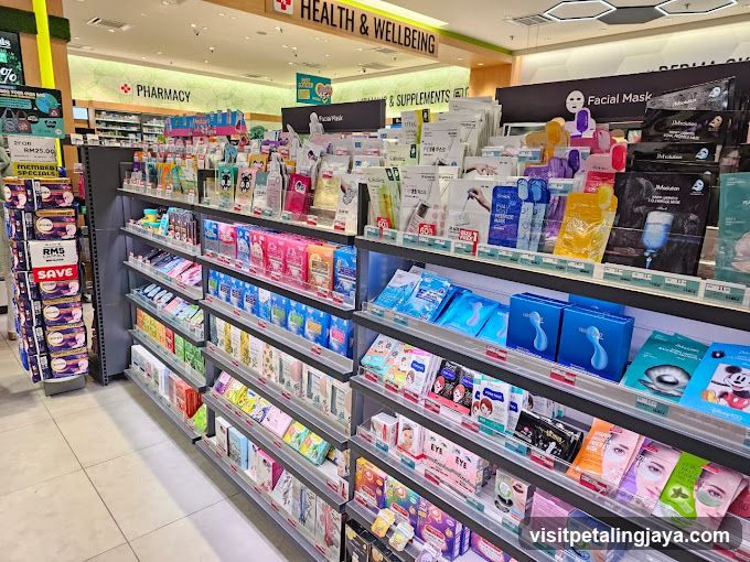 Pharmacy and Beauty Aisle Interior