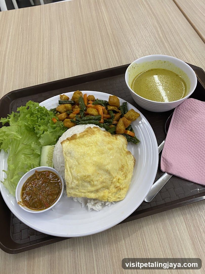 Curry Rice Meal Tray