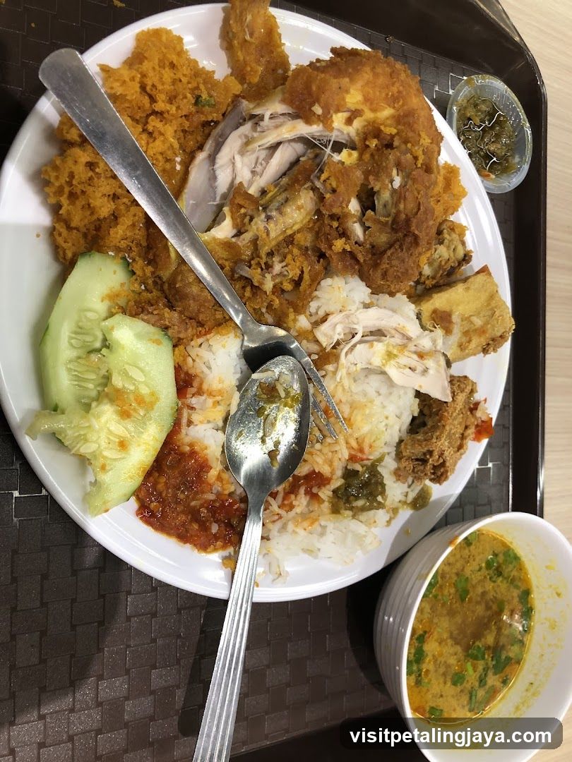 Fried Chicken Rice Plate