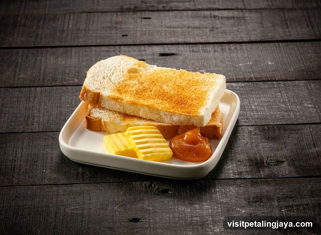 Toast with Butter and Jam