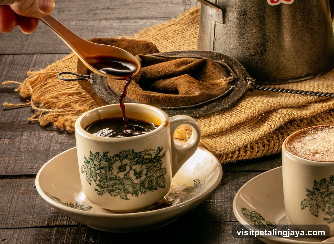 Coffee Pouring Scene