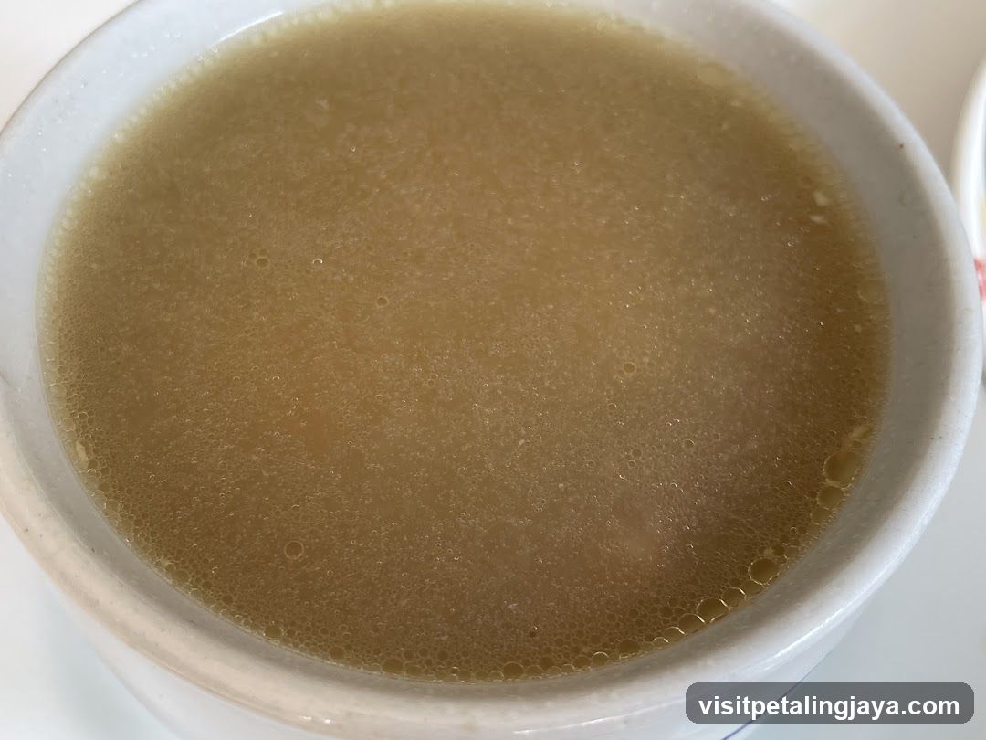 Bowl of Broth Soup