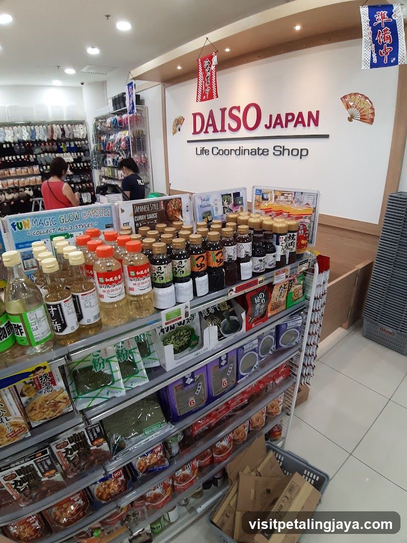 Daiso Japan Store Interior