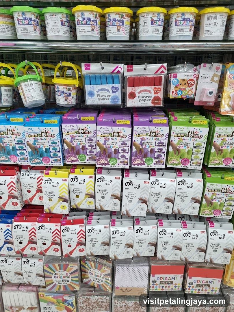 Stationery and Craft Supplies Display