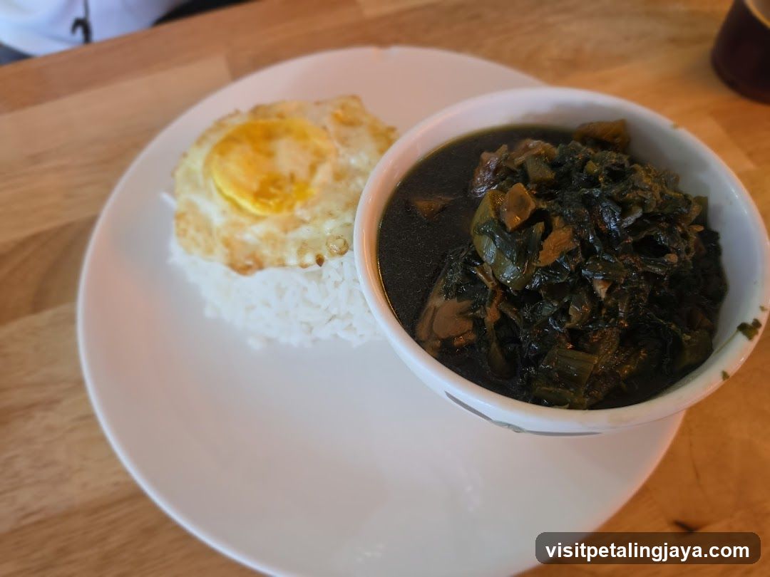 Fried Rice with Egg and Dark Stew