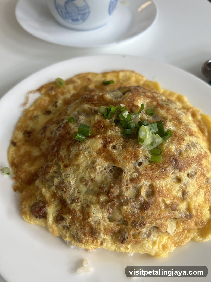 Egg Pancake with Green Onions