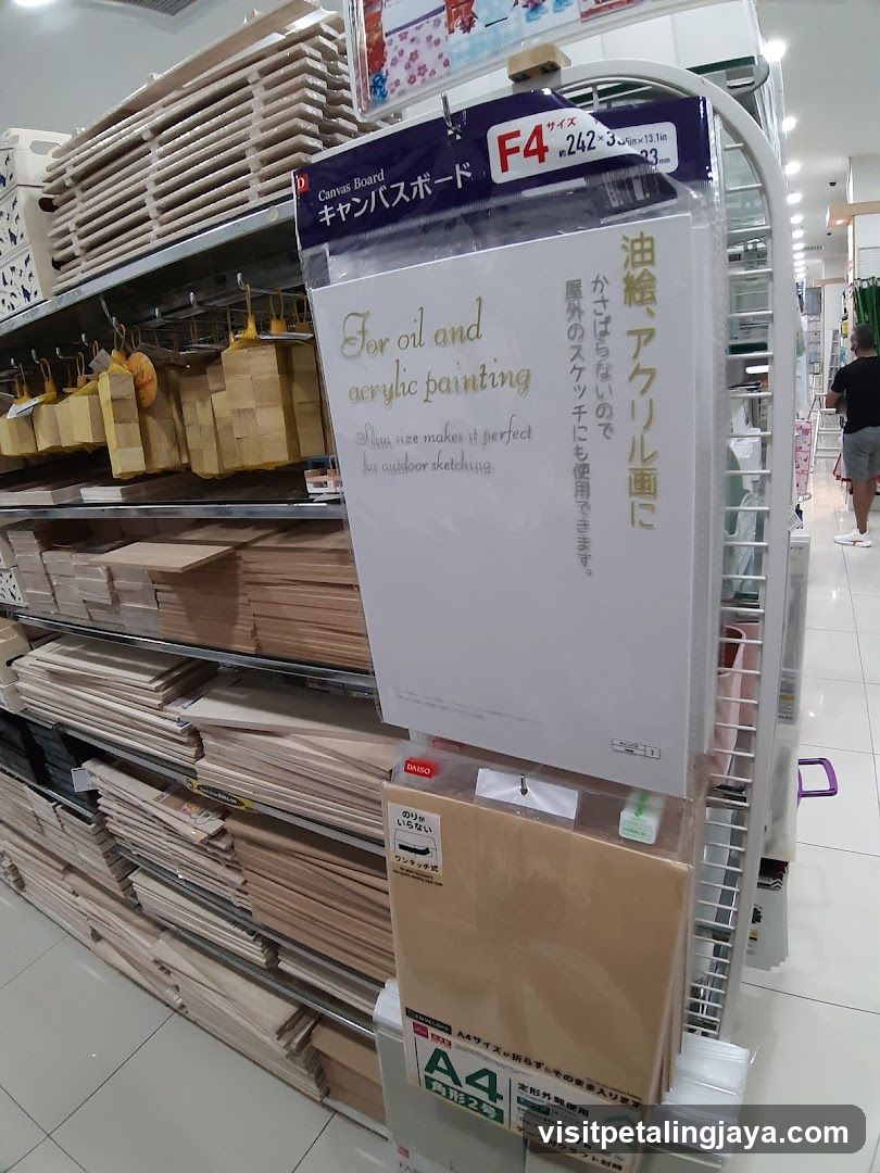 Canvas Board Display