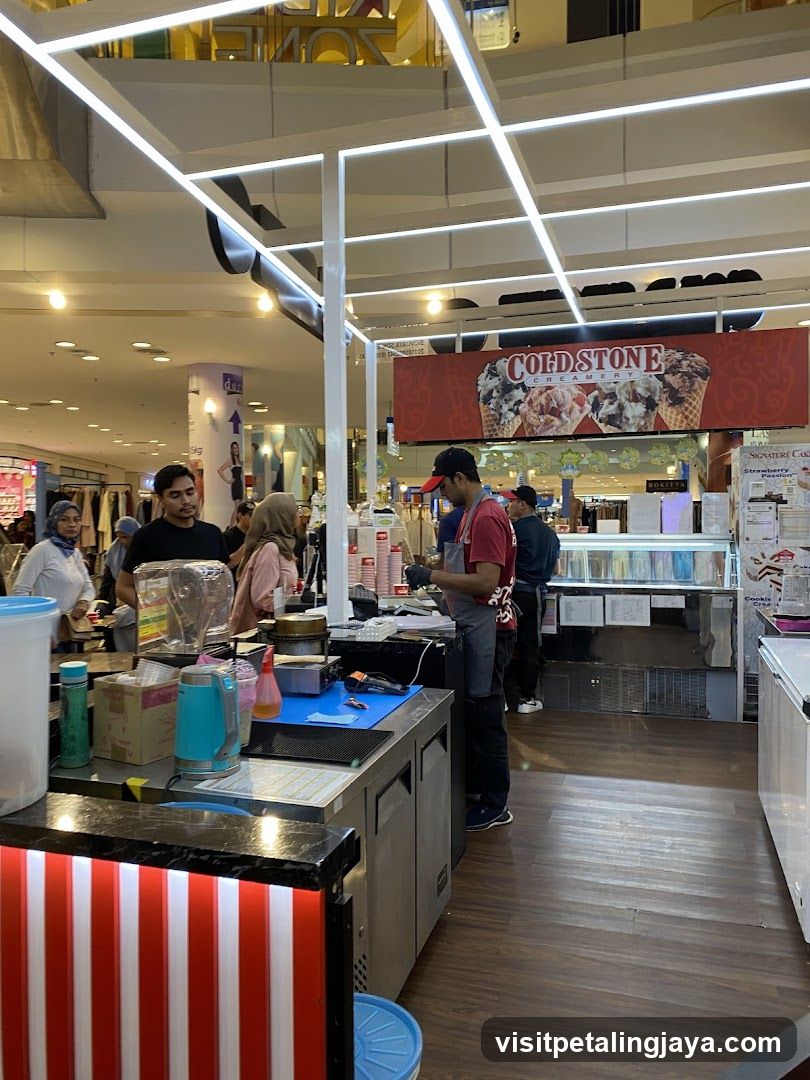 Ice Cream Shop Interior