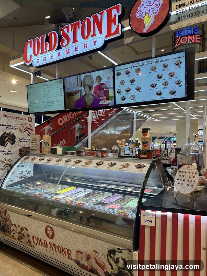 Cold Stone Creamery Store Interior