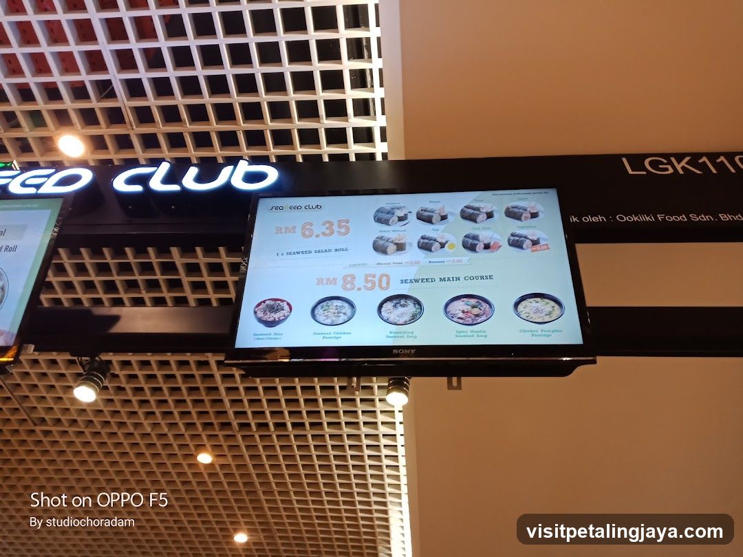 Seo Club Menu Display