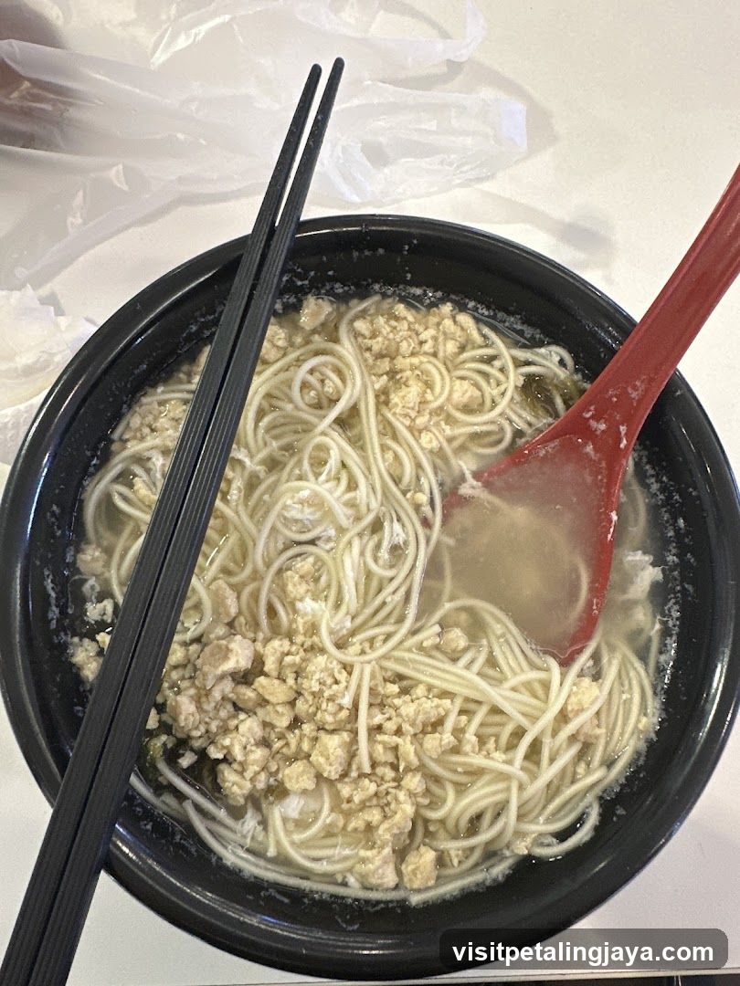Bowl of Noodles with Tofu