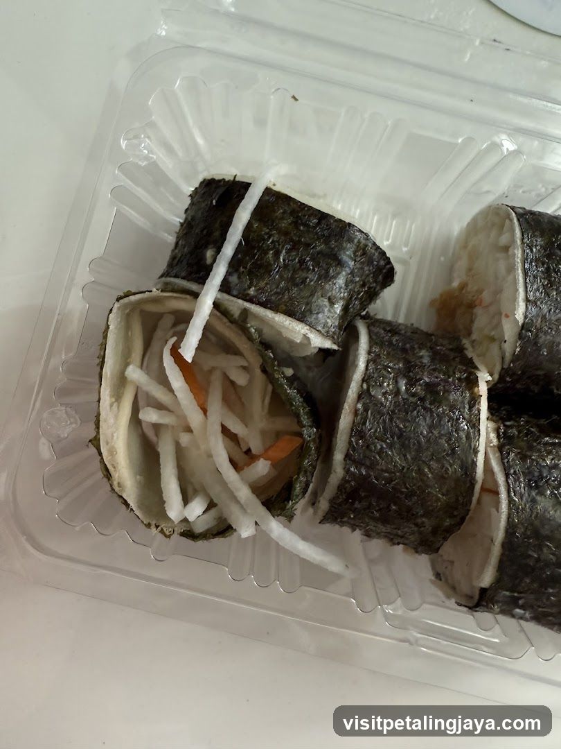 Sushi Roll in Container