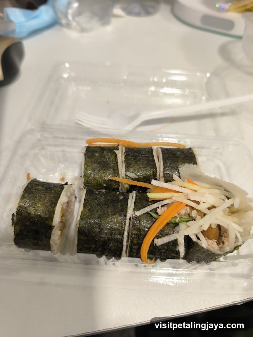 Sushi Roll in Container