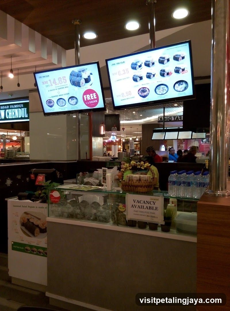Food Stall Interior Display
