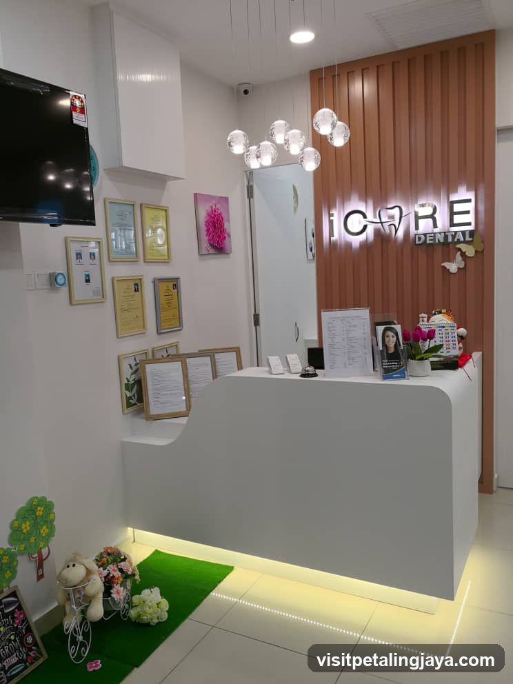 Dental Clinic Reception Area