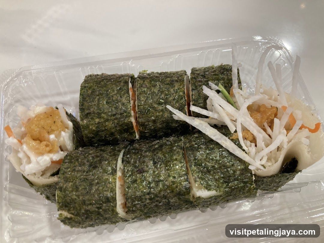 Sushi Roll in Container