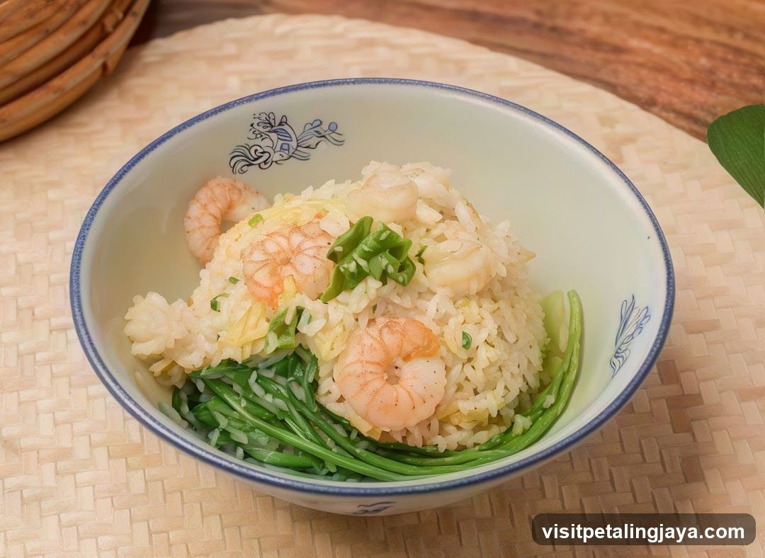Shrimp Fried Rice with Greens