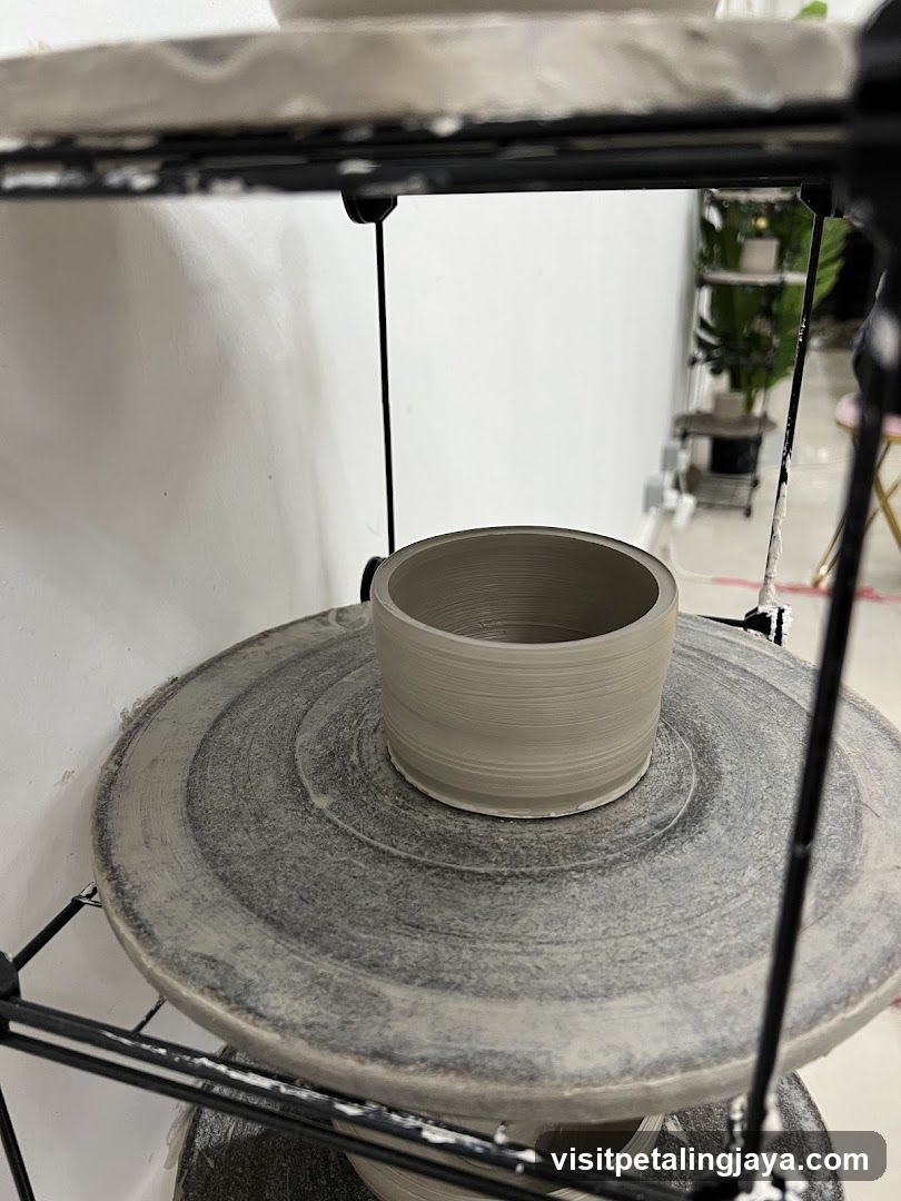 Pottery Wheel in Studio
