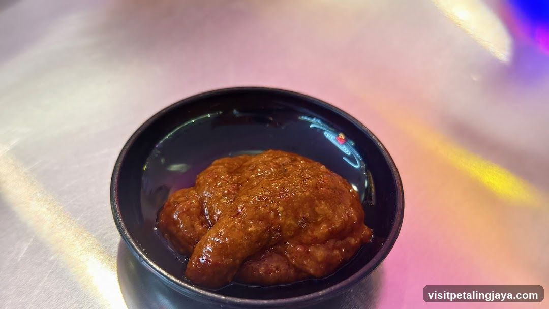 Sauced Meat in Bowl