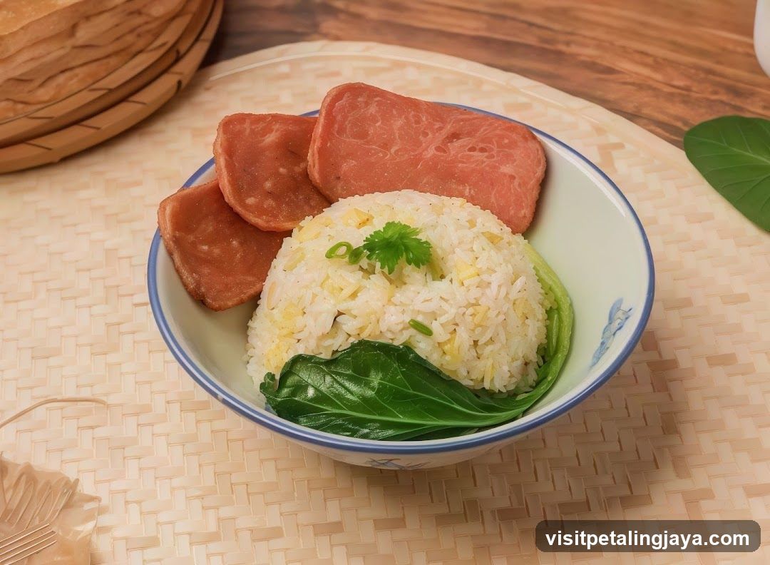 Bowl of Rice with Meat and Greens