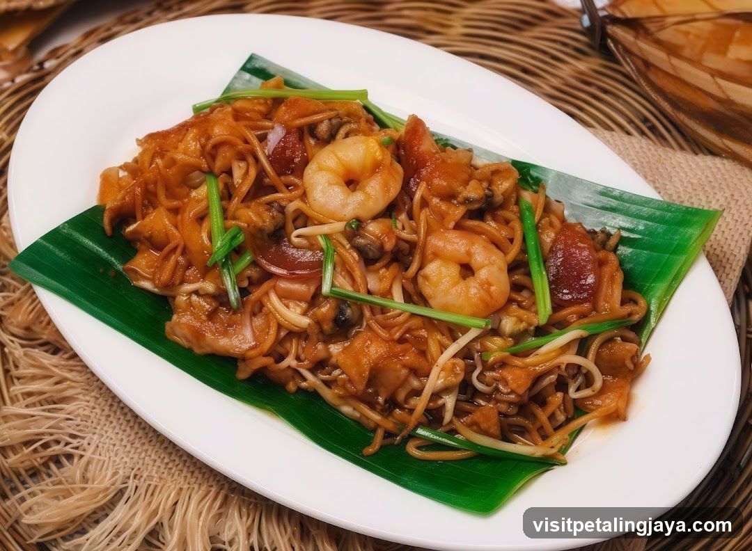 Noodles with Shrimp and Vegetables