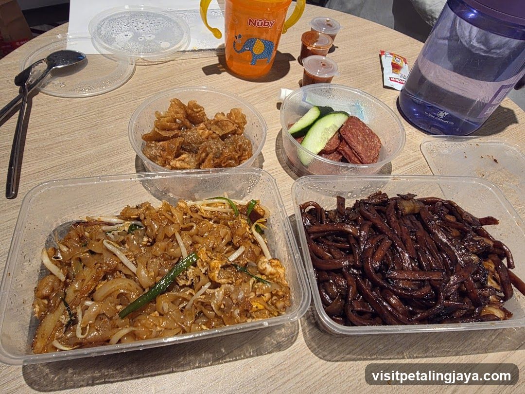 Takeout Meal Spread