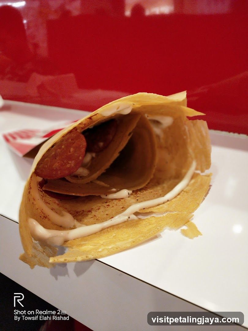 Cinnamon Roll Crepe