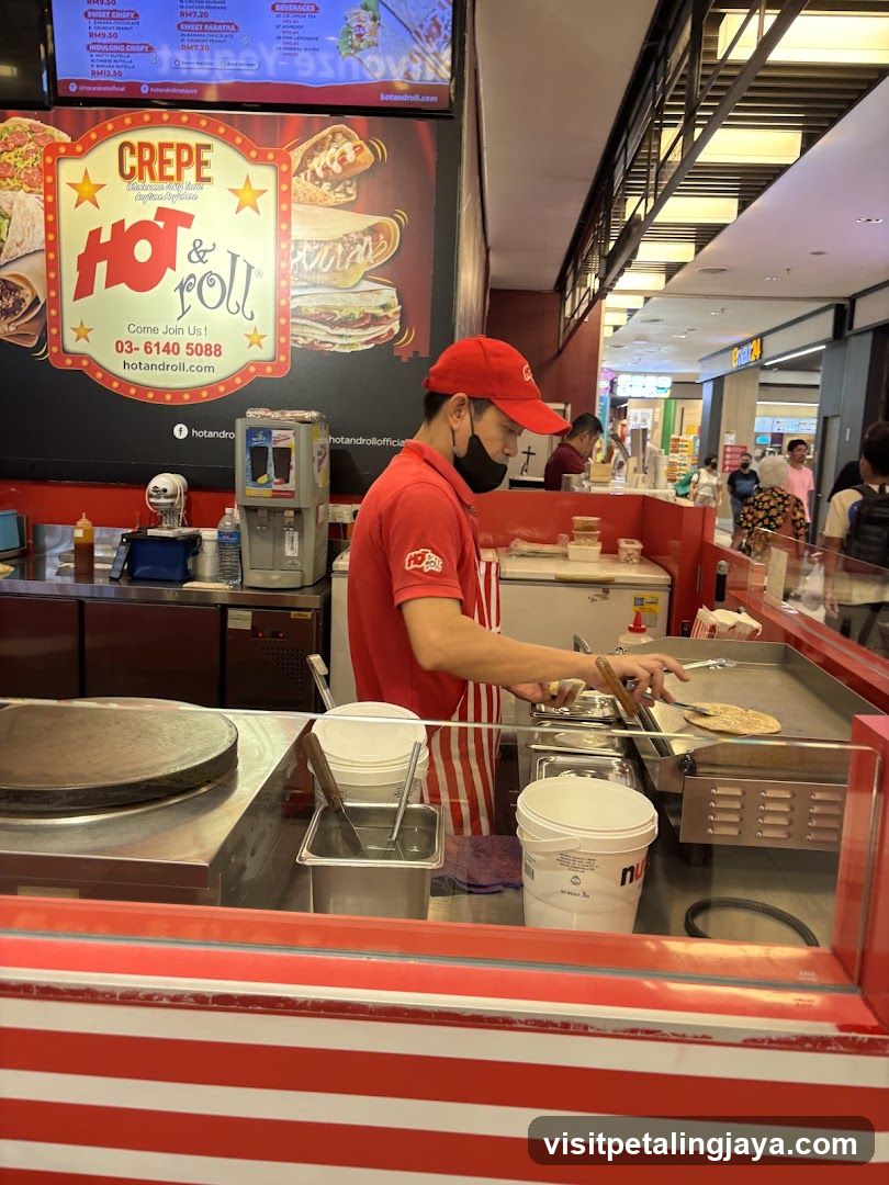Crepes & Hot Dog Stall