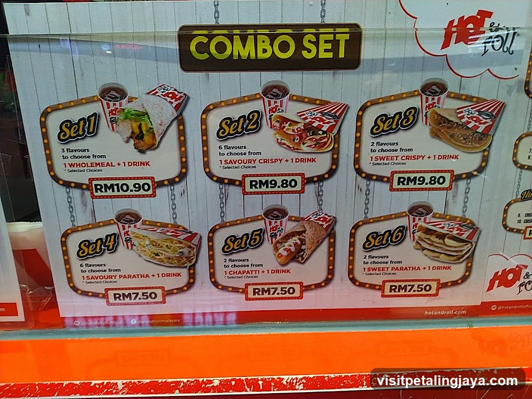 Combo Set Menu Board